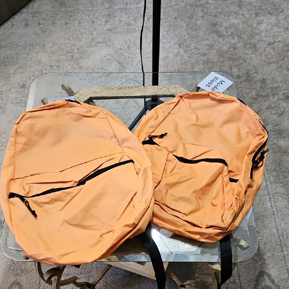 NWT Moda West Orange Backpack - Set Of 2